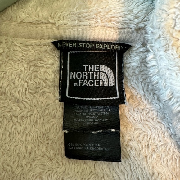 The North Face fleece Jacket women’s small fuzzy soft - Picture 6 of 9